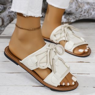 Damen Komfortable Sandalen mit verstellbarem Schnürsystem EB