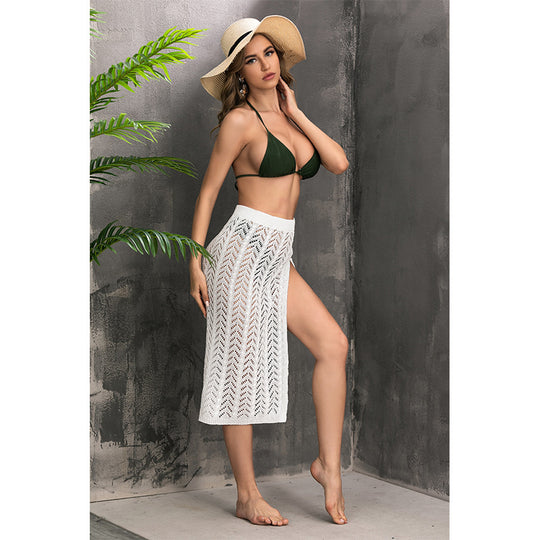 Damen Strandrock im eleganten Häkeldesign EB