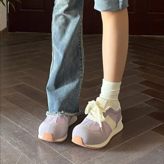 Damen Sportliche Freizeitsneaker mit komfortabler Dämpfung und atmungsaktiver Oberfläche EB