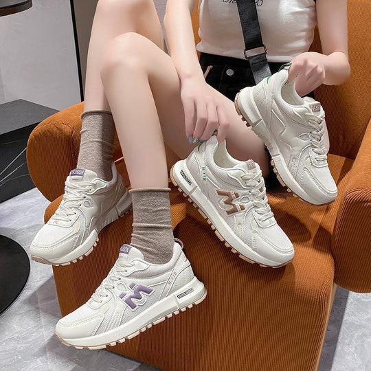Damen Sportliche Lauf-Sneaker mit atmungsaktivem Mesh-Obermaterial und gepolsterter Sohle EB