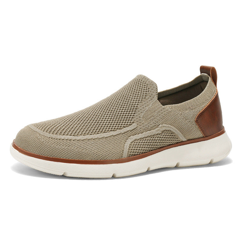 Damen Stretch-Sneaker mit atmungsaktiver Mesh-Oberfläche und rutschfester Sohle EB