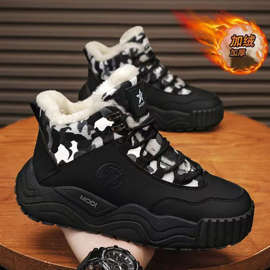 Damen warme gefütterte Wanderstiefel EB