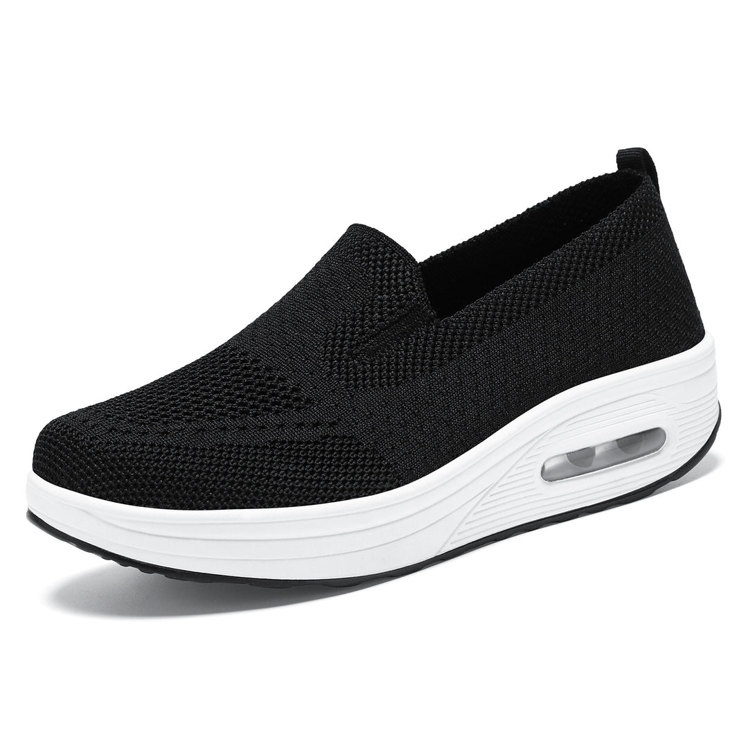 Damen Luftige Slip-On Sneakers mit innovativer Dämpfungstechnologie EB