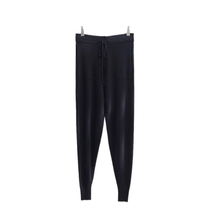 Damen bequeme und stilvolle Strickhose EB