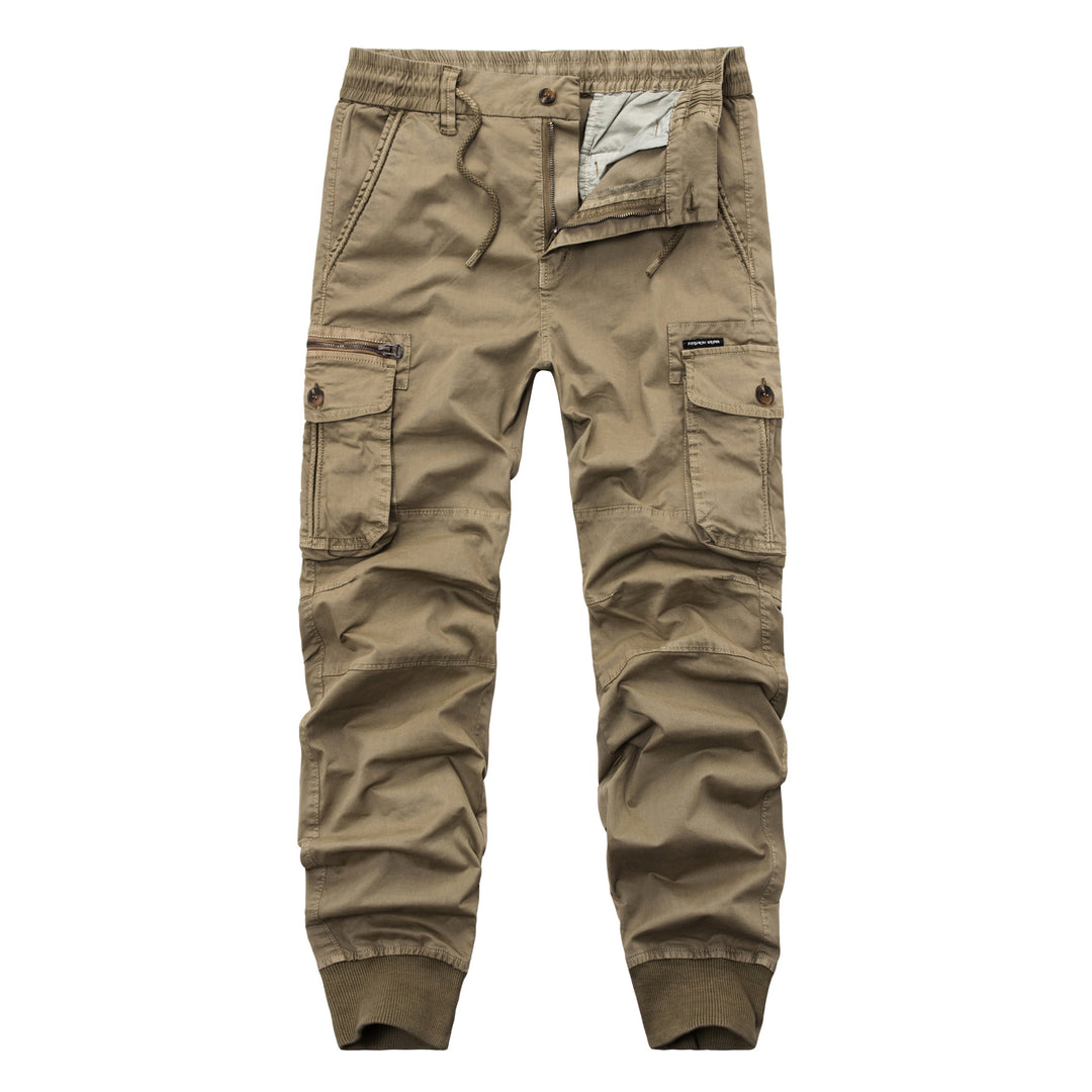 Herren Cargohose mit mehreren praktischen Taschen und elastischem Bund EB
