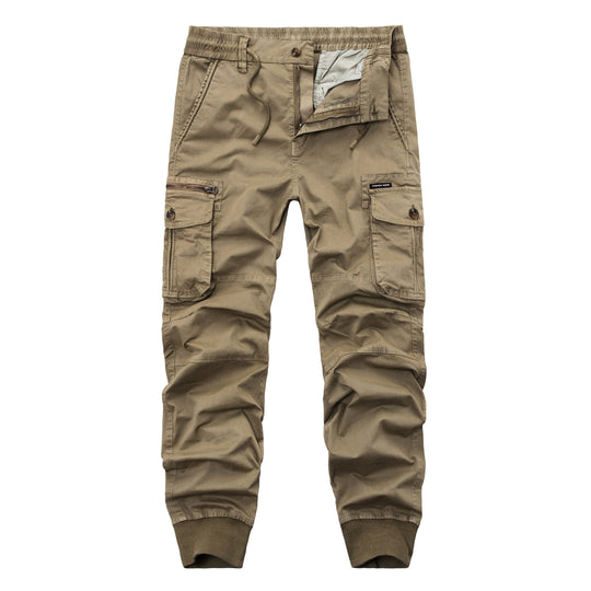 Herren Cargohose mit mehreren praktischen Taschen und elastischem Bund EB