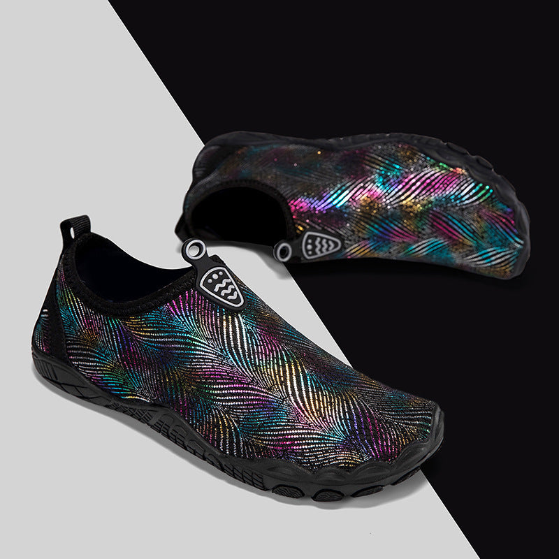 Damen Aqua-Schuhe mit flexiblem Schnellschnürsystem und rutschfestem Profil EB