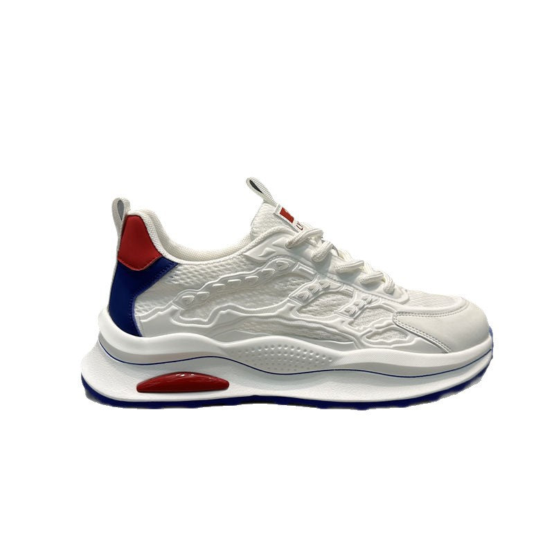 Damen Sportliche Dämpfungssneakers mit atmungsaktiver Mesh-Oberfläche EB