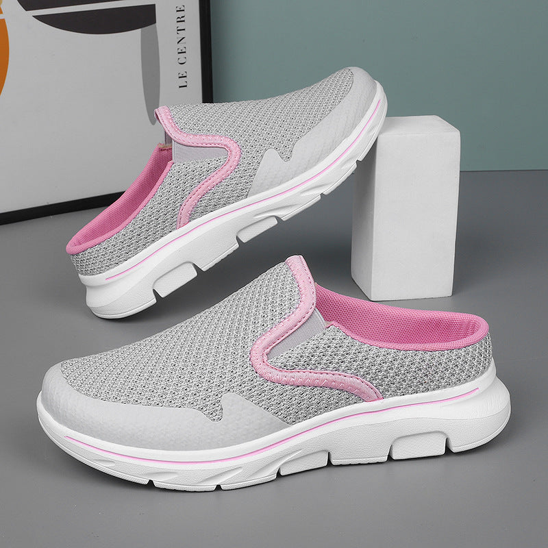 Damen Atmungsaktive Slip-On Fitness-Sneaker EB