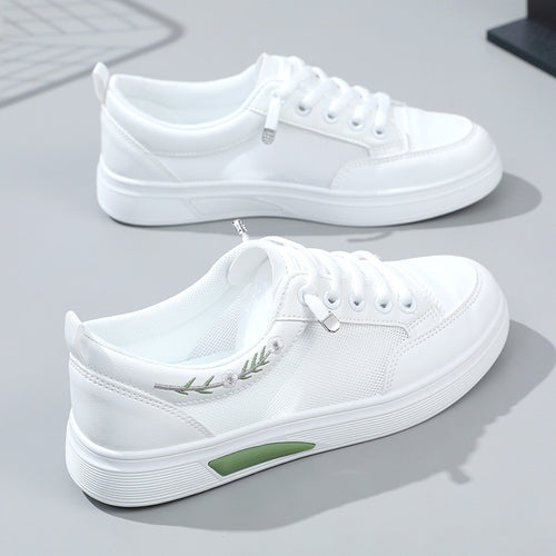 Damen Modische Sneakers mit atmungsaktiver Mesh-Struktur und weicher Innensohle EB