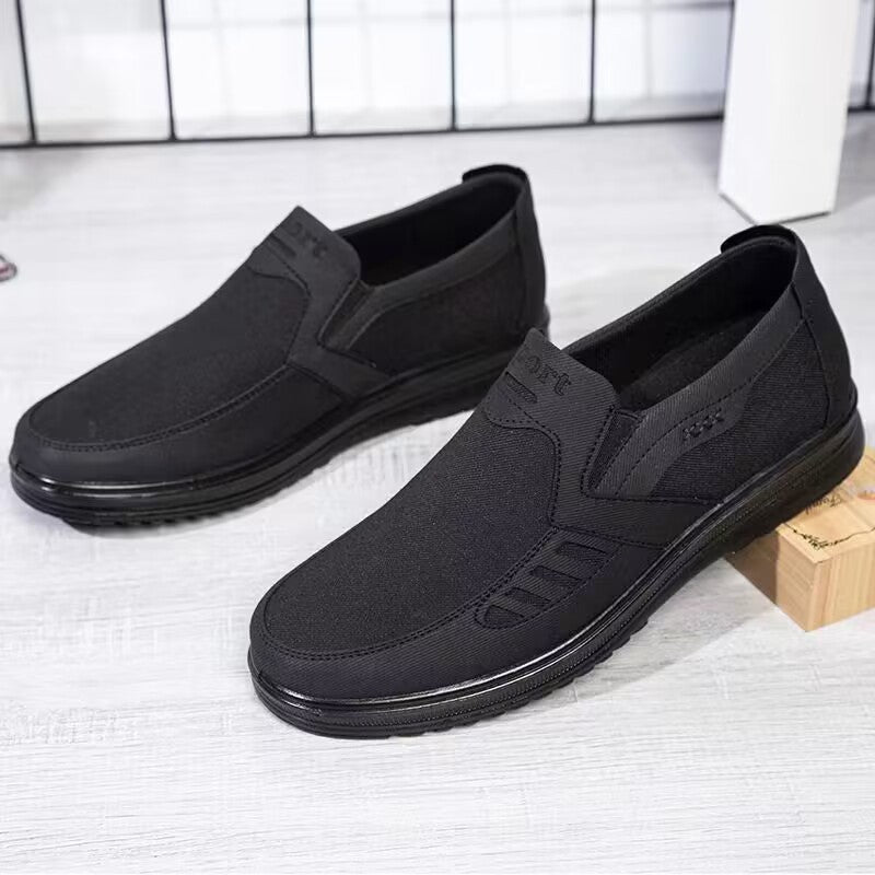 Damen sportliche Slip-On Sneakers mit atmungsaktivem Mesh-Obermaterial EB
