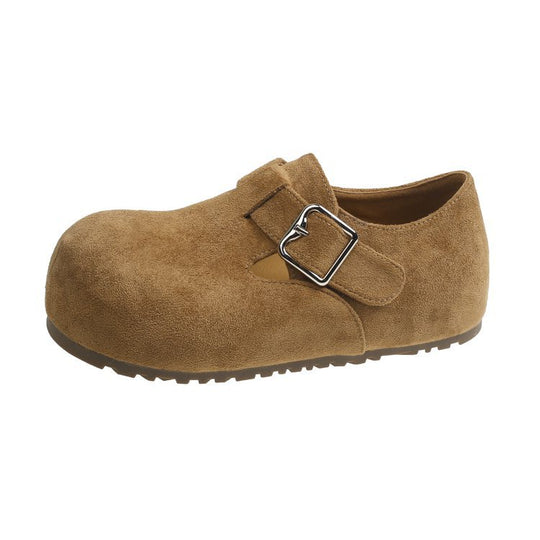 Damen Clogs mit verstellbarem Schnallenverschluss und rutschfester Sohle EB