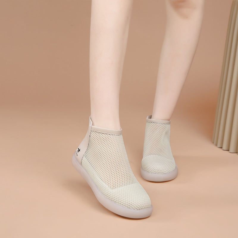 Damen Atmungsaktive Mesh-Stiefeletten mit rutschfester Sohle EB