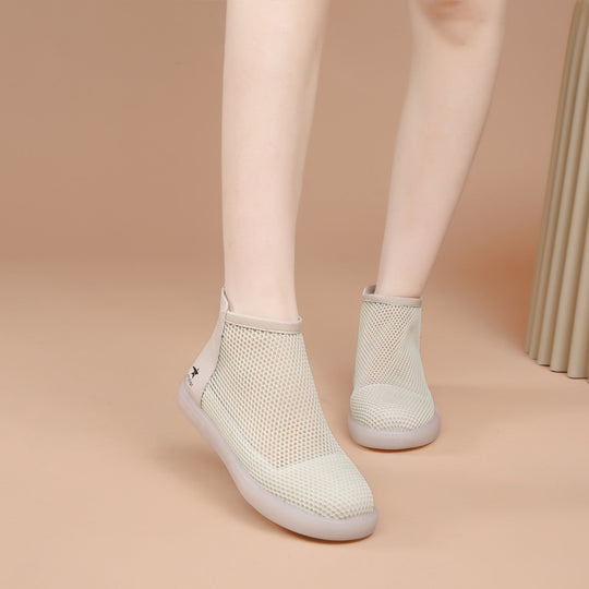 Damen Atmungsaktive Mesh-Stiefeletten mit rutschfester Sohle EB