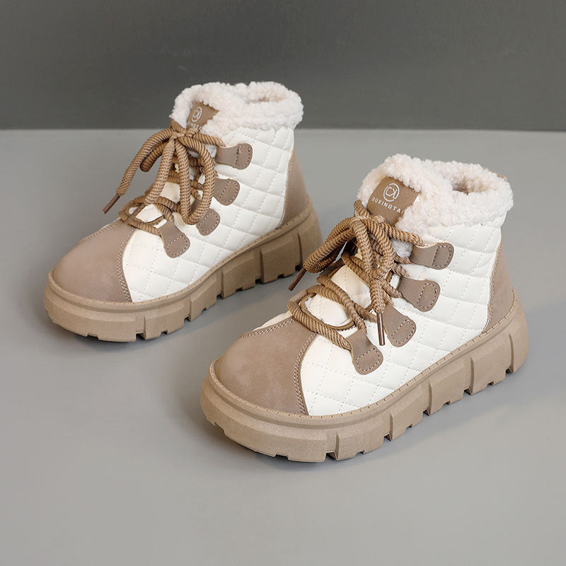Damen Winterliche Stiefel mit kuscheligem Innenfutter und rutschfester Sohle EB