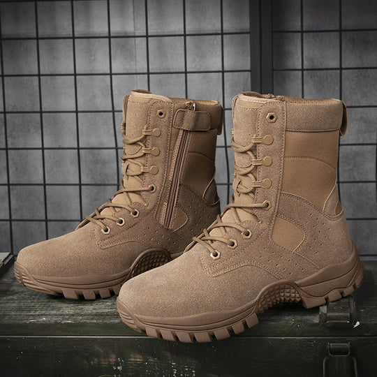 Herren robuste Einsatzstiefel mit hochfestem Obermaterial und rutschfester Sohle EB