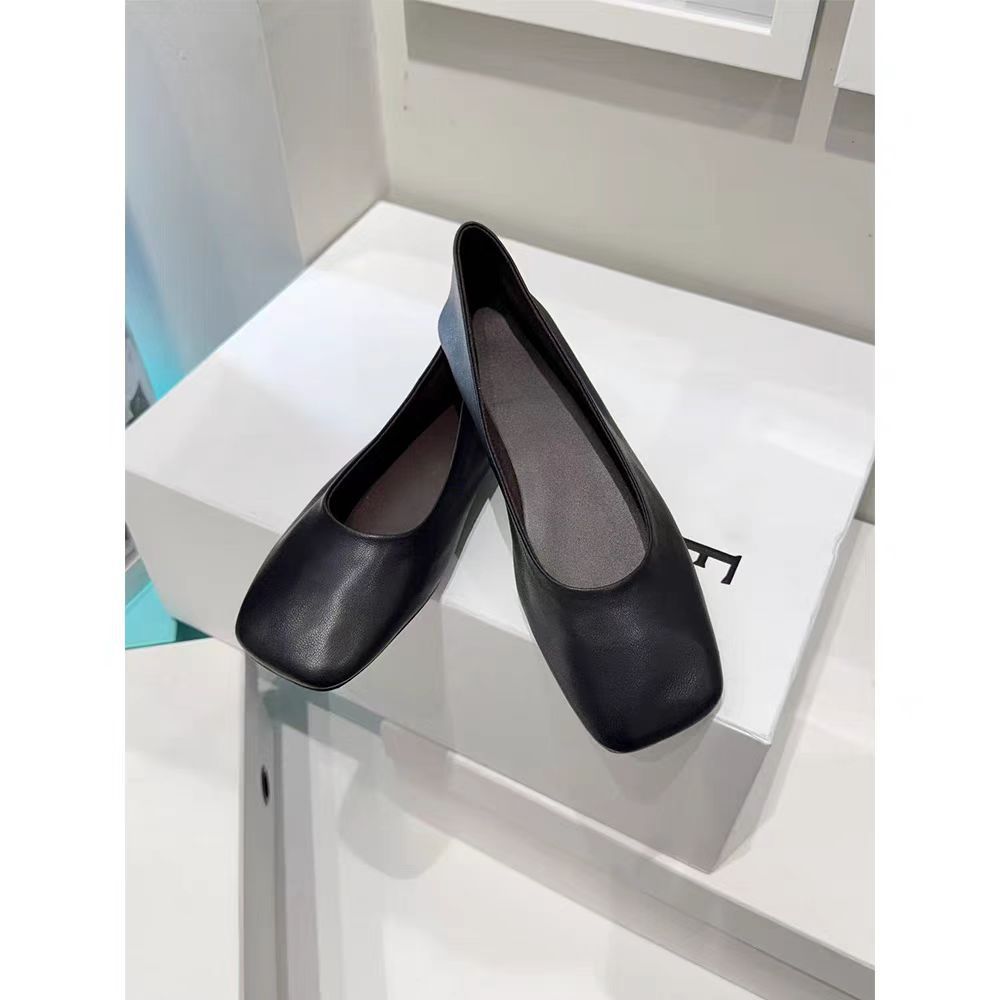 Damen Ballerinas mit modernem Quadratdesign und komfortabler Innensohle EB