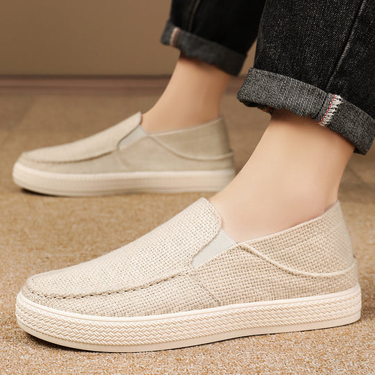 Damen Komfortable und atmungsaktive Slip-On Sneakers mit elastischem Obermaterial EB