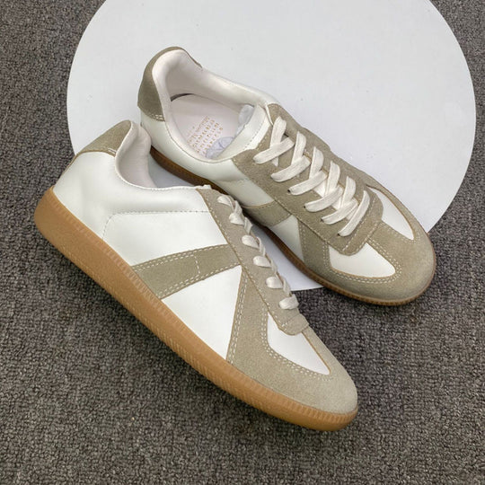 Damen Lässige Sneaker mit oberflächlichem Wildleder und atmungsaktivem Obermaterial EB