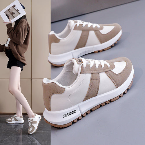 Damen Sportliche Sneakers mit trendigem Tiermuster EB