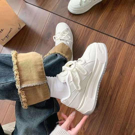 Damen Komfortable Chunky Sneakers mit dämpfender Sohle und innovativem Design EB