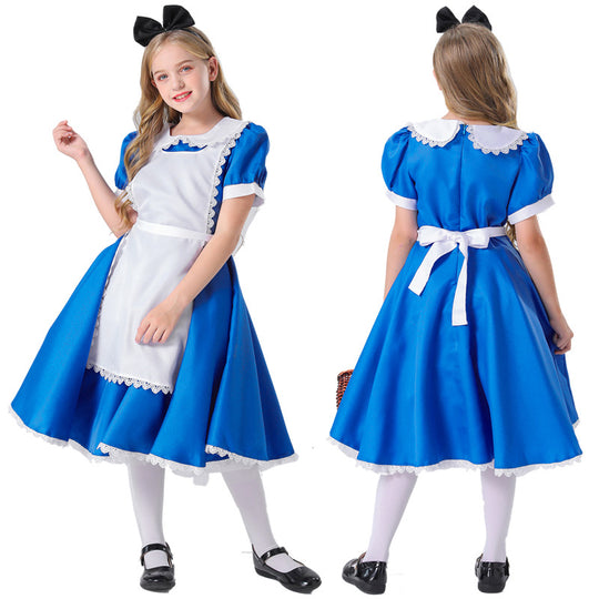 Mädchen Kostüm als klassische Geschichtefigur EB