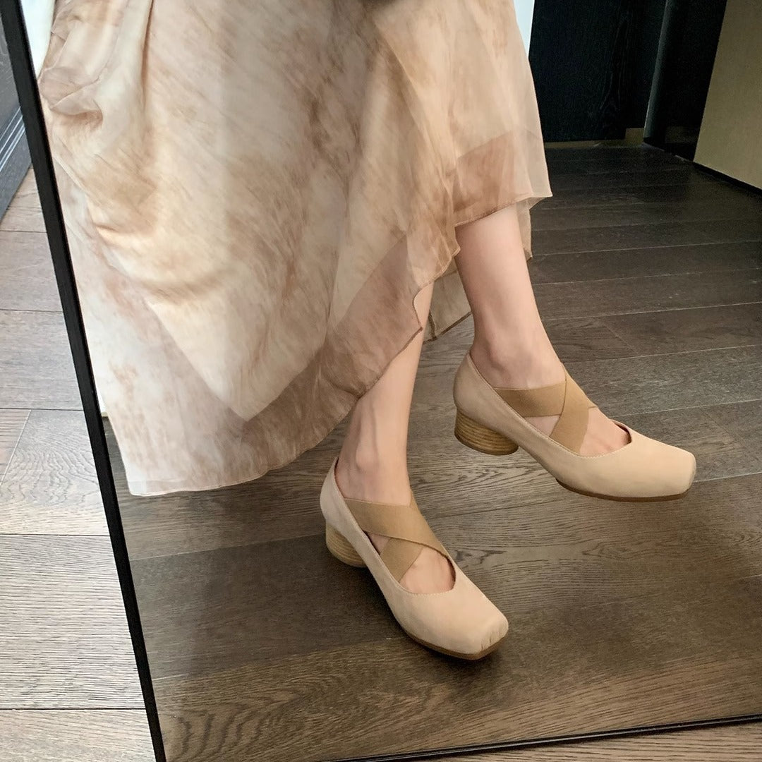 Damen Komfortable Halbschuhe EB