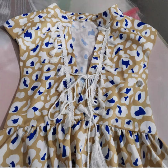 Damen Hippie-inspiriertes Kleid EB