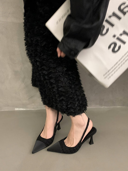 Damen elegante Sling Pumps mit modischem Design und komfortablem Absatz EB
