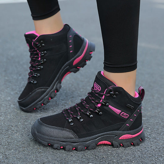 Damen Wanderschuhe mit rutschfester Sohle und wasserabweisendem Obermaterial EB