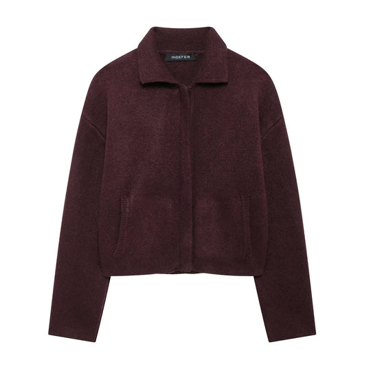 Damen elegante und bequeme Strickjacke EB