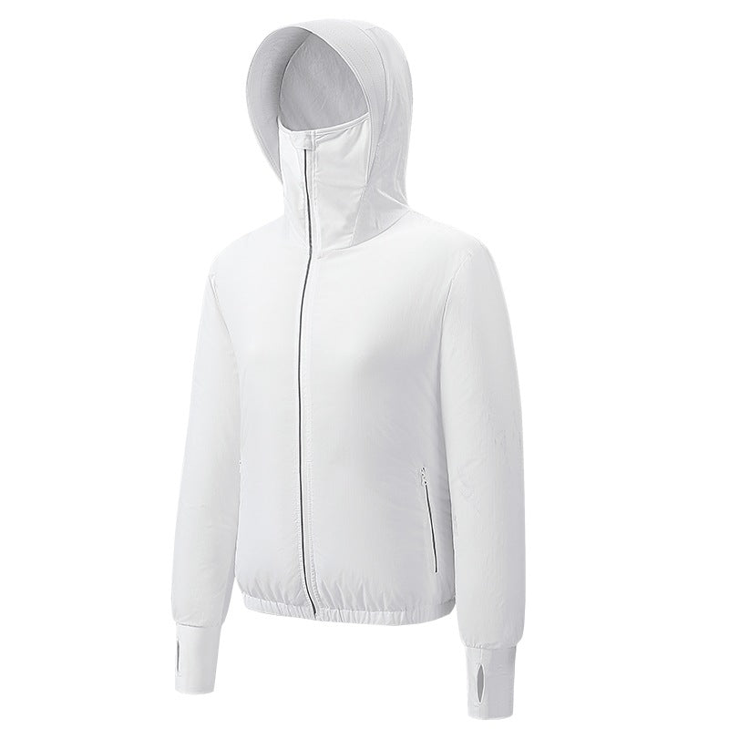 Unisex nan leichte atmungsaktive Kapuzenjacke mit winddichter Thermofütterung R&B