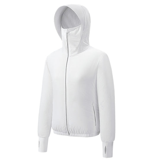 Unisex nan leichte atmungsaktive Kapuzenjacke mit winddichter Thermofütterung R&B