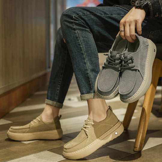 Damen Bequeme und atmungsaktive Sneaker mit perforiertem Obermaterial EB