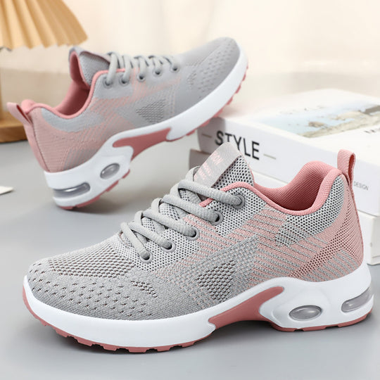 Damen Sportliche Atmungsaktive Sneaker EB