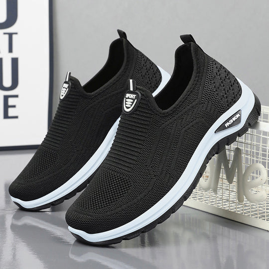 Damen Atmungsaktive und flexible Slip-On Sneakers EB