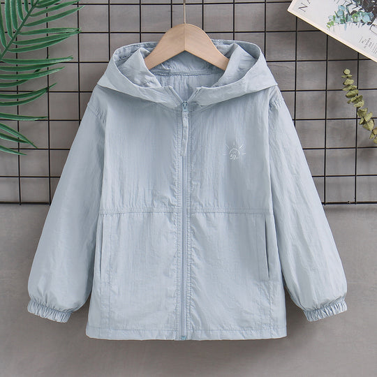 Damen nan leichte ultradünne UV-Schutz-Sommerjacke mit Kapuze R&B