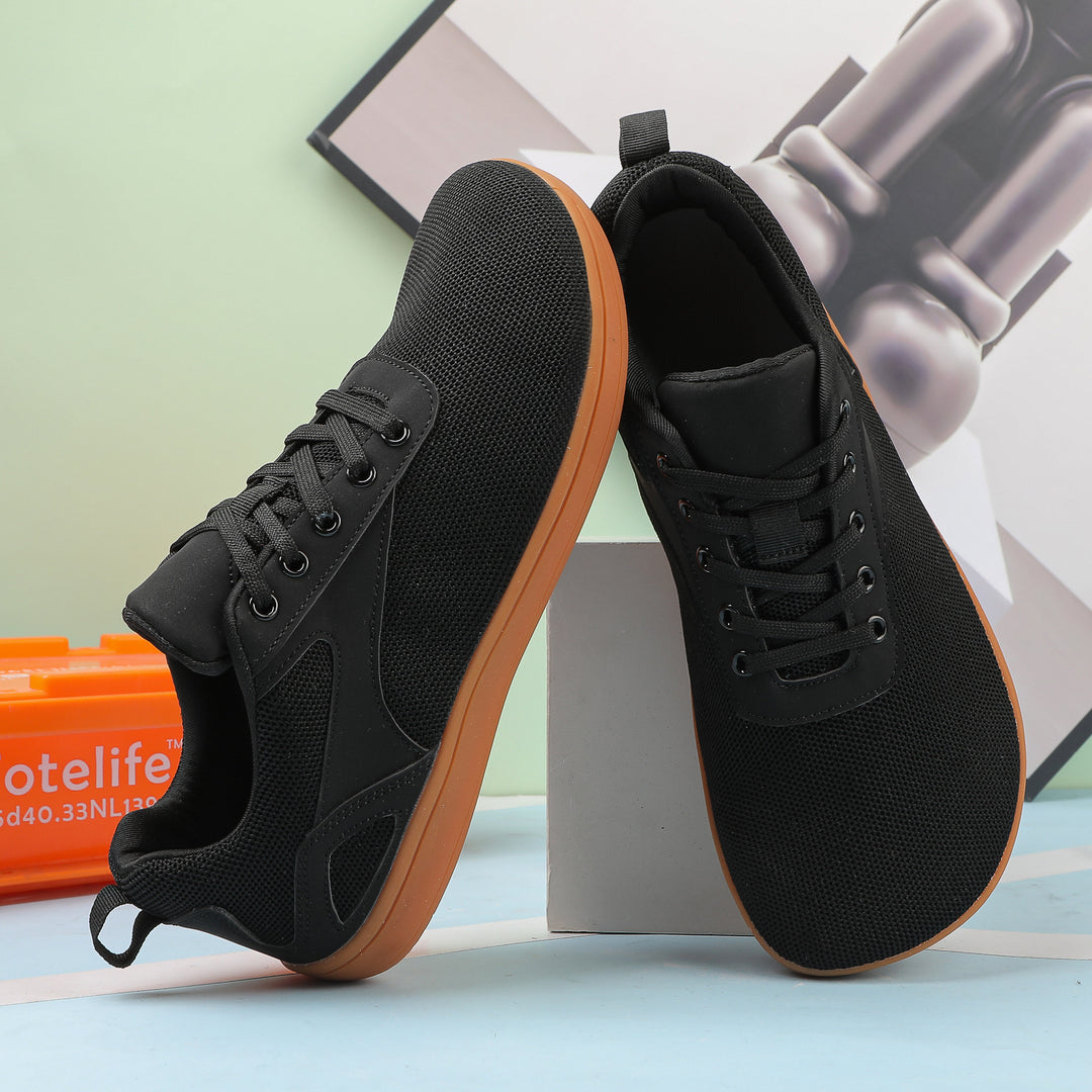 Damen Leichte Freizeitsneaker mit atmungsaktivem Obermaterial und rutschfester Sohle EB