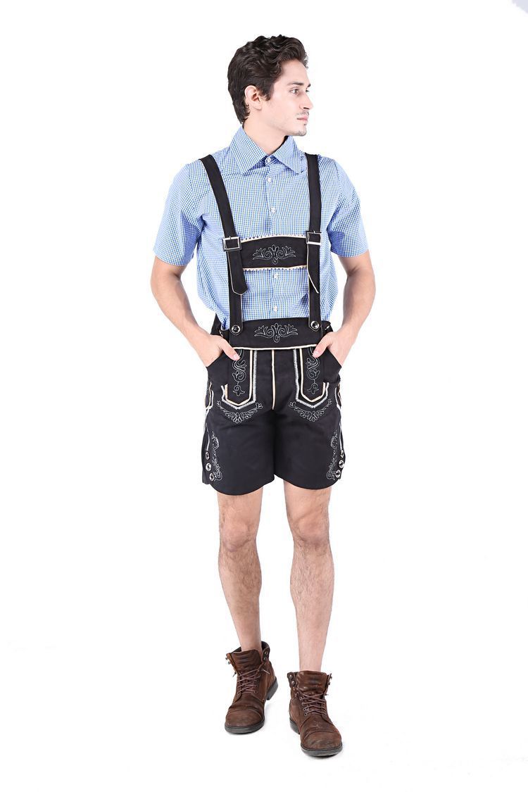 Herren Trachtenkurzanzug mit aufwendiger Stickerei EB