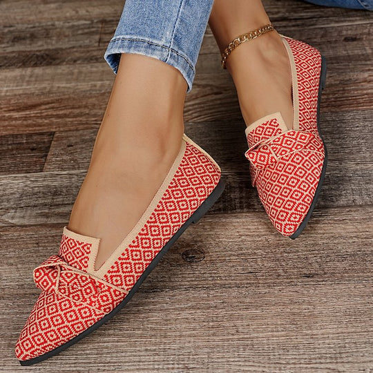 Damen Atmungsaktive und modische Slip-On Ballerinas EB