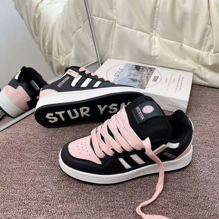 Damen Sportliche Freizeitsneaker mit stylischem Design und dämpfender Sohle EB