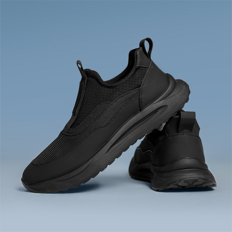 Damen Atmungsaktive Slip-On Sneakers mit flexiblem Sohlenprofil EB