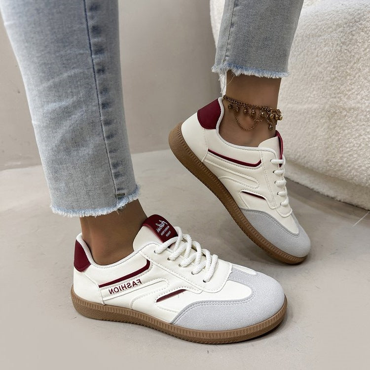 Damen modische Sneakers mit atmungsaktiver Struktur und rutschfester Sohle EB