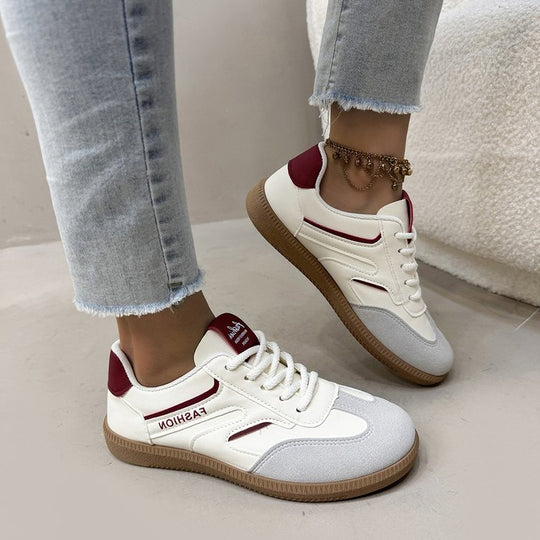 Damen modische Sneakers mit atmungsaktiver Struktur und rutschfester Sohle EB