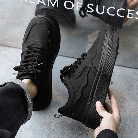 Damen modische Chunky Sneakers mit profilierter Sohle EB