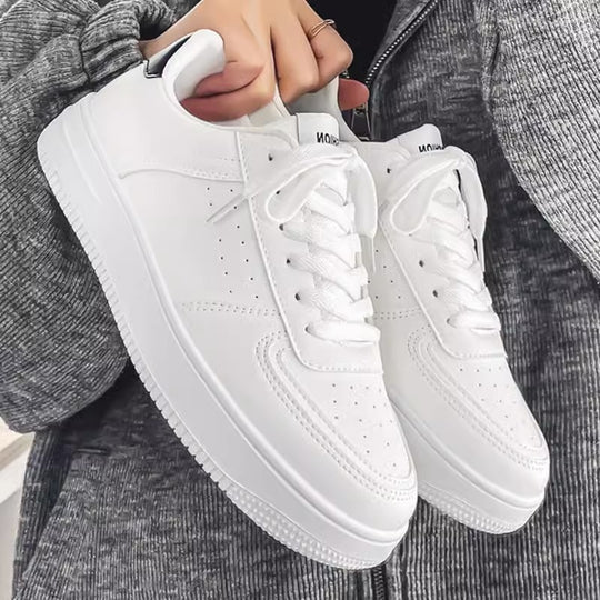 Damen modische Sneakers mit rutschfester Sohle und atmungsaktivem Obermaterial EB