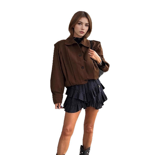Damen Oversized Blazerjacke EB