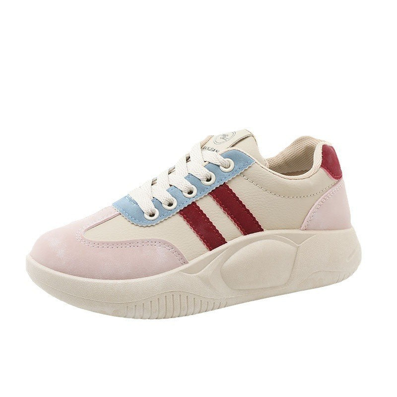 Damen sportliche Sneakers mit dämpfendem Sohlenprofil und atmungsaktiver Obermaterialstruktur EB