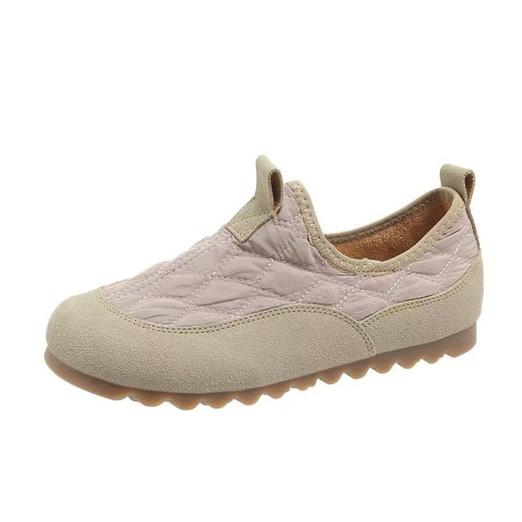 Damen Bequeme Slip-On Schuhe mit rutschfester Sohle und atmungsaktiver Obermaterial EB