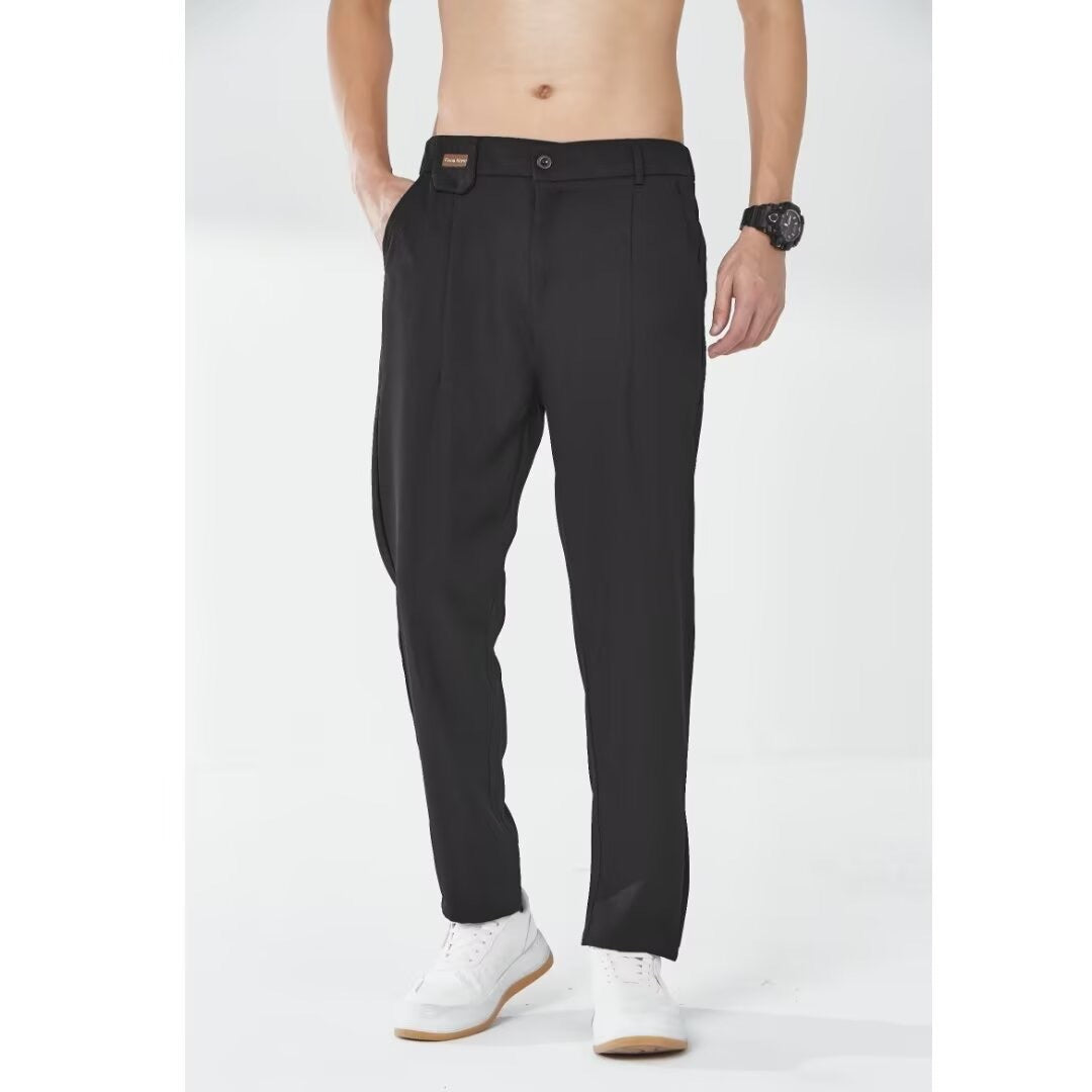 Herren schlanke Chino-Hose mit elegantem Schnitt und atmungsaktivem Material EB